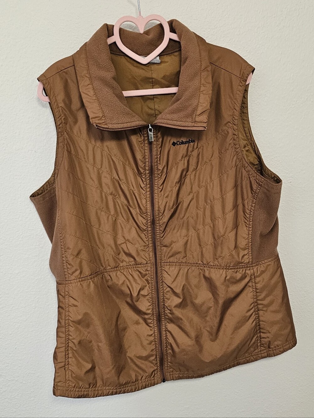 Columbia Women's Copper Brown Quilted Vest